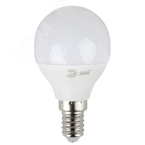 Лампа светодиодная Е14 8 Вт шар нейтральный белый свет RED LINE LED P45-8W-840-E14 R E14 / ЭРА Б0052440 ЭРА - 3