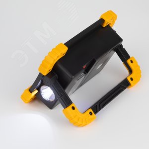 Светодиодный фонарь Рабочие Практик PA-803 прожектор аккумуляторный на батарейках 10 Вт COB + 3 Вт LED, 4 режима, элементы питания в комплекте - фото 7