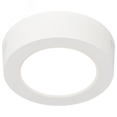 Светильник светодиодный LED 19-12-4K накладной круглый 12Вт 4000К - фото 3