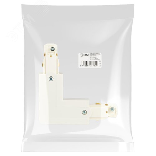 Коннектор для трехфазного шинопровода STR-30-W-CN-LI типа LI угловой внутренний белый - фото 6