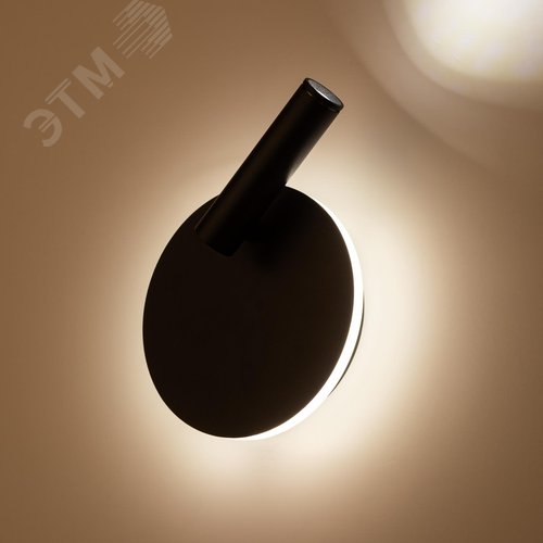 Подсветка декоративная светодиодная для интерьера черный IP20 COB 5Вт/SMD 7Вт 4000К EDGAR WL55 BK - фото 11
