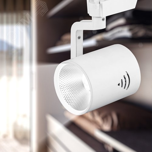 Светильник светодиодный трековый на шинопровод TR1 - 30 WH 30Вт белый COB (10/160) - фото 5