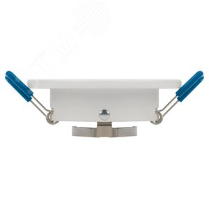 Светильник встраиваемый алюминиевый KL107 WH/SL MR16 GU5.3 белый серебро - фото 7