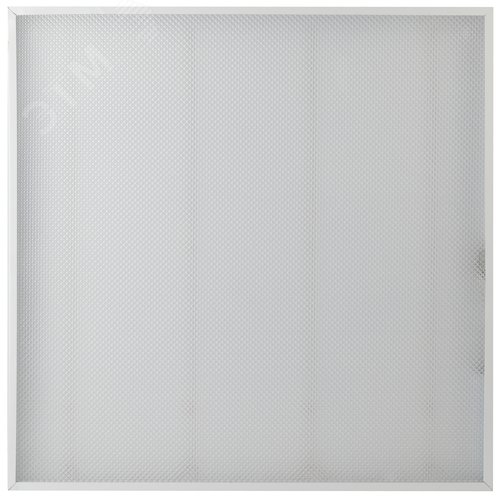 Светильник светодиодный ДВО-62Вт 6720Лм 6500K ГРИЛЬЯТО призма 588x588x40 БАП SPO-944-1-65K-062 - фото 1