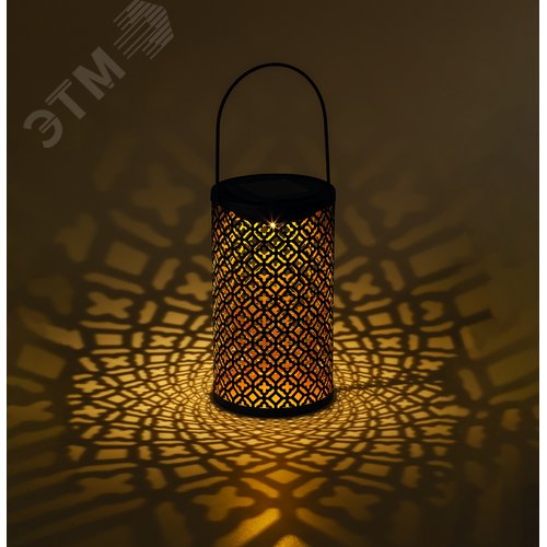 Светильник уличный ERASF22-44 на солнечных батареях садовый Орнамент 19 см - фото 2