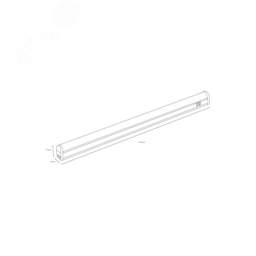 Светильник светодиодный линейный LLED-02-12W-4000-MS-W с датчиком движения - фото 6