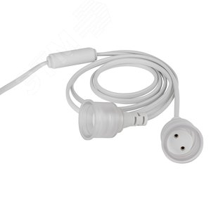 Изображение товара Патрон FITO-Holder G13 IP65 mах Т8 для ламп FITO до 1200 мм 2хG13 с выключателем, вилкой 1.5 м (шт)