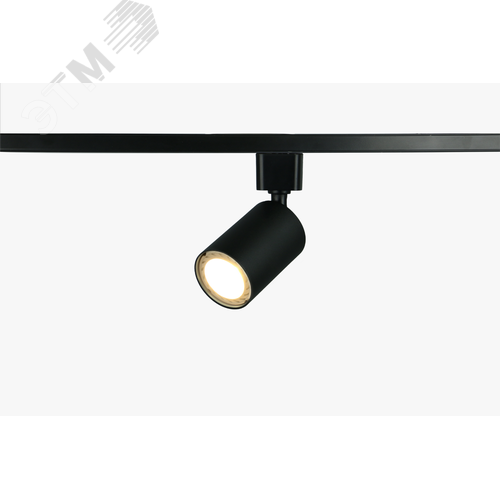 Светильник трековый однофазный TR76 - GU10 BK под лампу GU10 Черный - фото 2