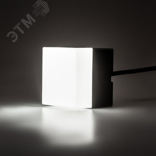 Модуль светящийся соединительный SML-AC-B-4K-04 для светильников SML 3Вт 4000K 270Лм квадрат черный - фото 7