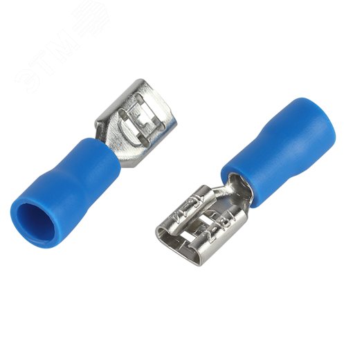 Изображение товара Разъем плоский NO-225-35 РпИм 2-5.0-0.8 изолированный «розетка» (упаковка 10 штук) (уп)