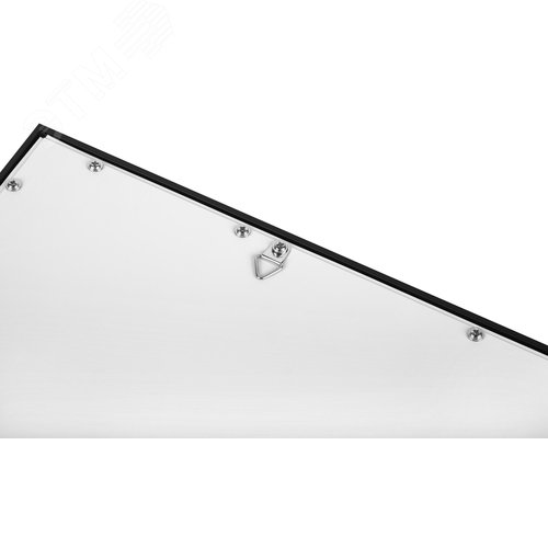 Панель светодиодная ДВО-40Вт 3420Лм IP40 4000К ГРИЛЬЯТО 588x588x8 черная (требуется драйвер Б0039417) SPL-540-B-40K-040 - фото 6