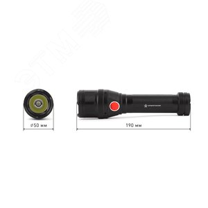 Фонарик карманный на батарейках 4xAA, с магнитом и регулируемым фокусом, 3 режима MB-902 Армия России - фото 6