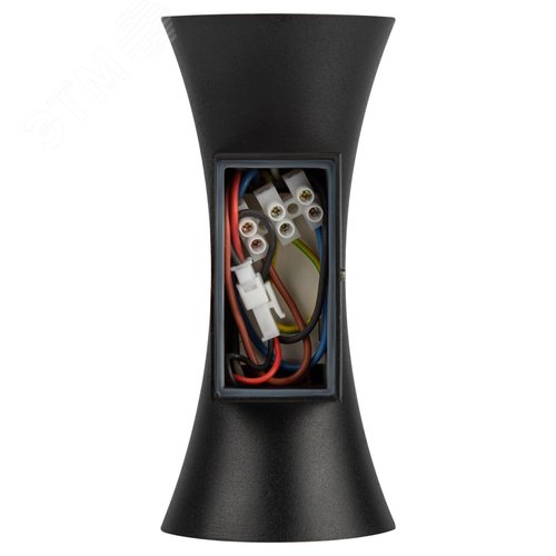 Подсветка декоративная WL42 BK+GD светодиодная 6Вт 3500К черный/золото IP54 для интерьера, фасадов зданий - фото 6