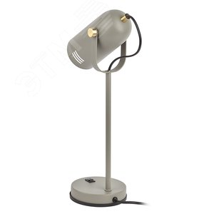 Светильник настольный N-117-Е27-40W-GY серый (12/48) - фото 3