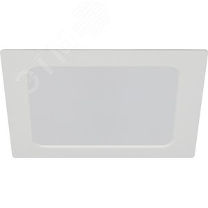 Светильник светодиодный встраиваемый LED 18-18-6K квадратный 18Вт 6500К - фото 1