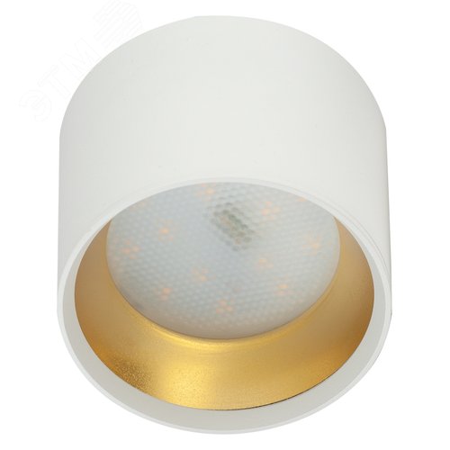 Подсветка светодиодная накладная под GX53 OL8 GX53 WH/GD алюминий цвет белый+золото - фото 3