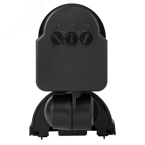 Датчик движения настенный инфракрасный 1200 Вт 180 градусов IP44, черный MD 04 - фото 3