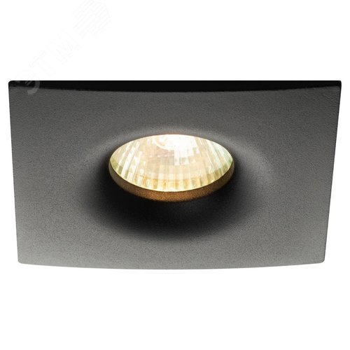 Светильник встраиваемый алюминиевый KL104 BK MR16 GU5.3 черный - фото 2