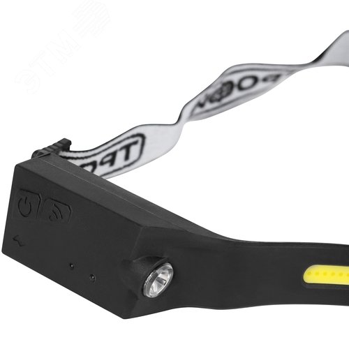 Фонарь налобный светодиодный Трофи GA-104 Kiber-simple аккумуляторный 5 Вт COB + 3 Вт LED сенсорное управление - фото 8