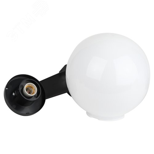 Светильник настенный НБУ 01-60-251 шар опаловый IP44 Е27 max60Вт d250mm с настенным крепежом - фото 4