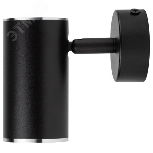 Светильник настенно-потолочный спот OL35 BK MR16 GU10 IP20 черный, хром - фото 5