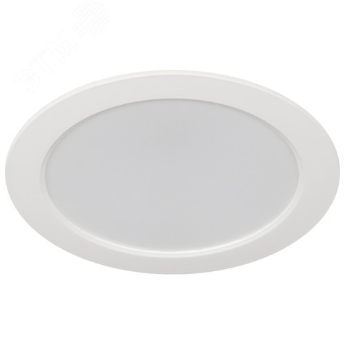 Светильник светодиодный встраиваемый LED 17-15-6K круглый 15Вт 6500К - фото 2