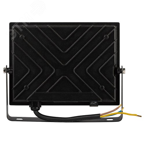 Прожектор светодиодный ДО-50 Вт 6500К 5000 Лм IP65 черный 50w холодный 190-265В LPR-062-0-65K-050 - фото 3