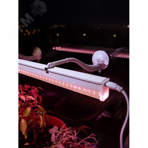 Светильник для растений фитолампа светодиодная линейная ФИТО-18W-PFR-GR полного спектра 18 Вт GREEN LINE - фото 11