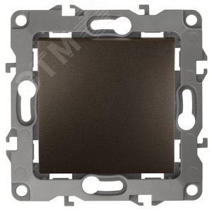 Изображение товара Кнопка, 10АХ-250В, Эра12, бронза (10/100/3000) 12-1111-13 (шт)