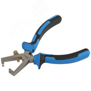 Изображение товара Клещи 160 мм для снятия изоляции двухкомпонентные рукоятки (шт)