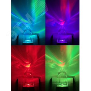 Ночник - светильник светодиодный в розетку с датчиком освещенности белый NN-618-LS-W - фото 4