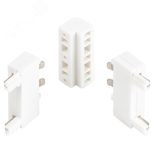 Коннектор угловой внутренний для тонкого магнитного шинопровода белый TRM-S5-CCW WH - фото 2