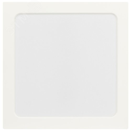 Светильник светодиодный встраиваемый LED 18-24-4K квадратный 24Вт 4000К - фото 3