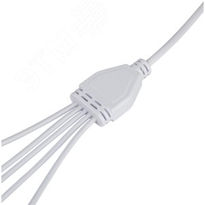 Разветвитель сетевой для фитолампы 2 м для подключения 5 светильников FITO 5х IEC C7 (2 pin) - фото 7