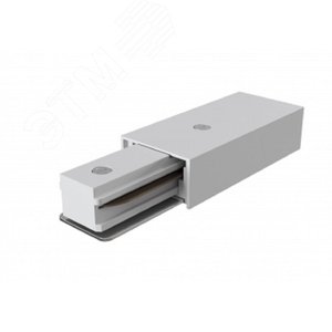 Ввод питания для однофазного трекового шинопровода белый TR-1PA-PC-WH - фото 1