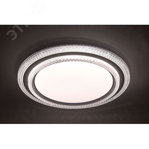 Светильник светодиодный потолочный ДПБ-86Вт 3000К/6500К SPB-6 Sunny 86W RC WH+GR с ДУ - фото 10