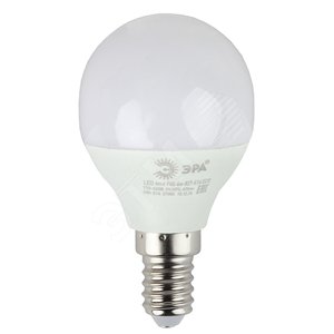 Лампа светодиодная LED P45-6W-840-E14(диод,шар,6Вт,нейтр,E14)