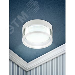 Светильник встраиваемый KL82 WH алюминиевый GX53 белый (40/960) - фото 3