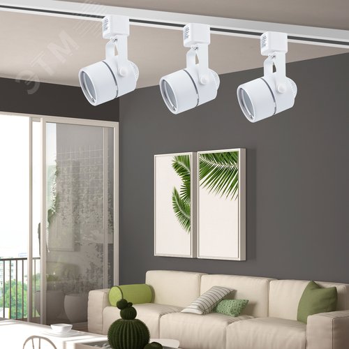 Светильник Трековый MR16 белый TR11-GU10 WH (50/450) - фото 9