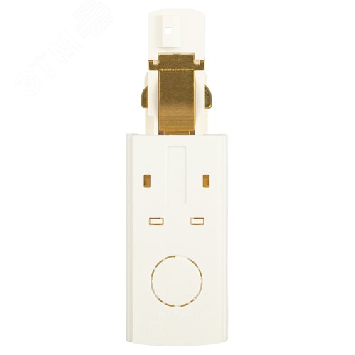 Коннектор для трехфазного шинопровода STR-30-W-CN-PL типа PL кабельный ввод левый белый - фото 3