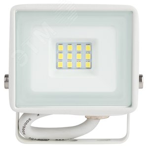 Прожектор светодиодный ДО-10 Вт 6500К 800 Лм IP65 белый 10w холодный 200-240В LPR-023-W-65K-010 - фото 3