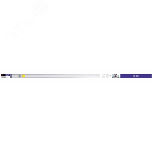 Светильник светодиодный 16W 6500К 1400Лм IP20 линейный 230V - фото 7