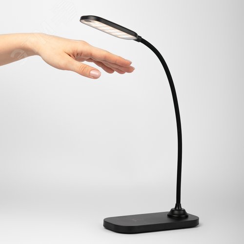 Светильник настольный светодиодный аккумуляторный 6Вт черный NLED-524-6W-BK - фото 12