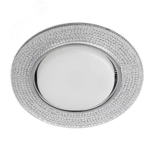 Светильник встраиваемый со светодиодной подсветкой DK LD53 WH GX53 белый - фото 3