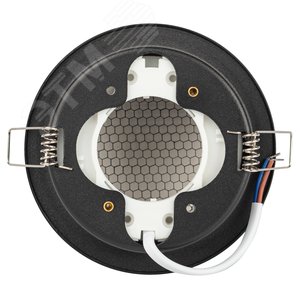 Светильник встраиваемый под лампу GX53 KL111 BK черный матовый - фото 4