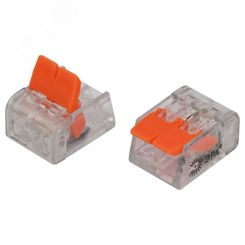 Изображение товара Клемма универсальная 221-412 компактная с рычагами 2-проводная 0.2-4 мм2 NO-225-428 (упаковка 4 шт.) (упак)