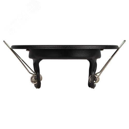 Светильник встраиваемый штампованный ST1 SBK MR16 GU5.3 черный матовый - фото 5