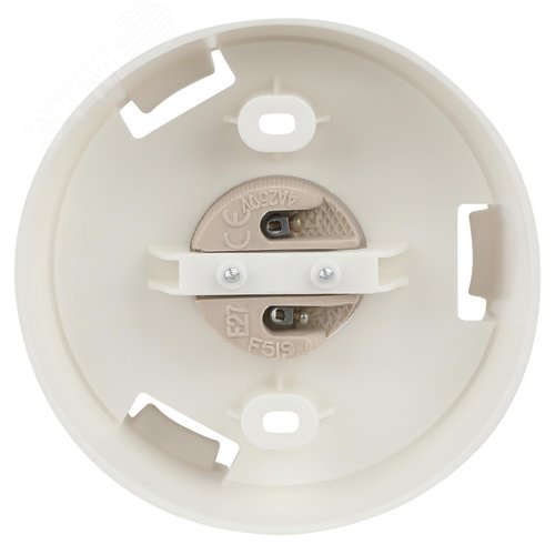 Светильник НБП 01-60-004 с прямым основанием Гранат стекло IP20 E27 max 60Вт D150 шар - фото 4