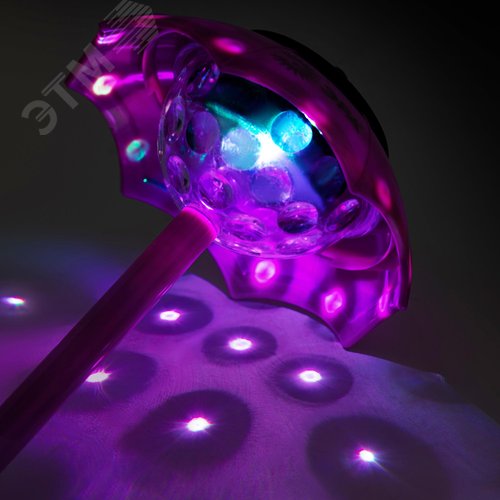 Светильник уличный ERASF22-53 на солнечной батарее садовый Зонтик Диско 1 LED 32 см - фото 5