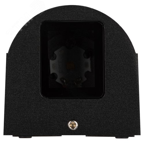 Подсветка декоративная WL43 BK+GD светодиодная 6Вт 3500К черный/золото IP54 для интерьера, фасадов зданий - фото 4